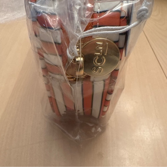 NWT Stoney Clover Lane Bear Bon Voyage Small Pouch - Picture 5 of 7